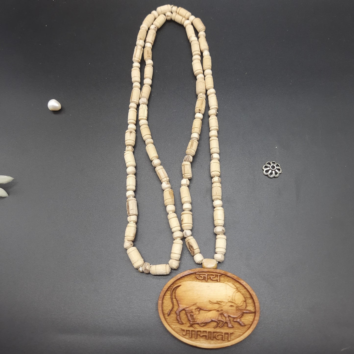 Premium Tulsi Mala with pendant