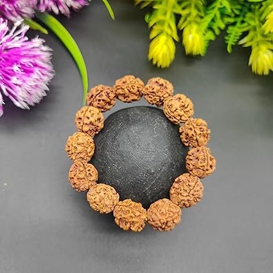3 Mukhi Three Face Pathri Rudraksha Bracelet From nepal 15-17mm