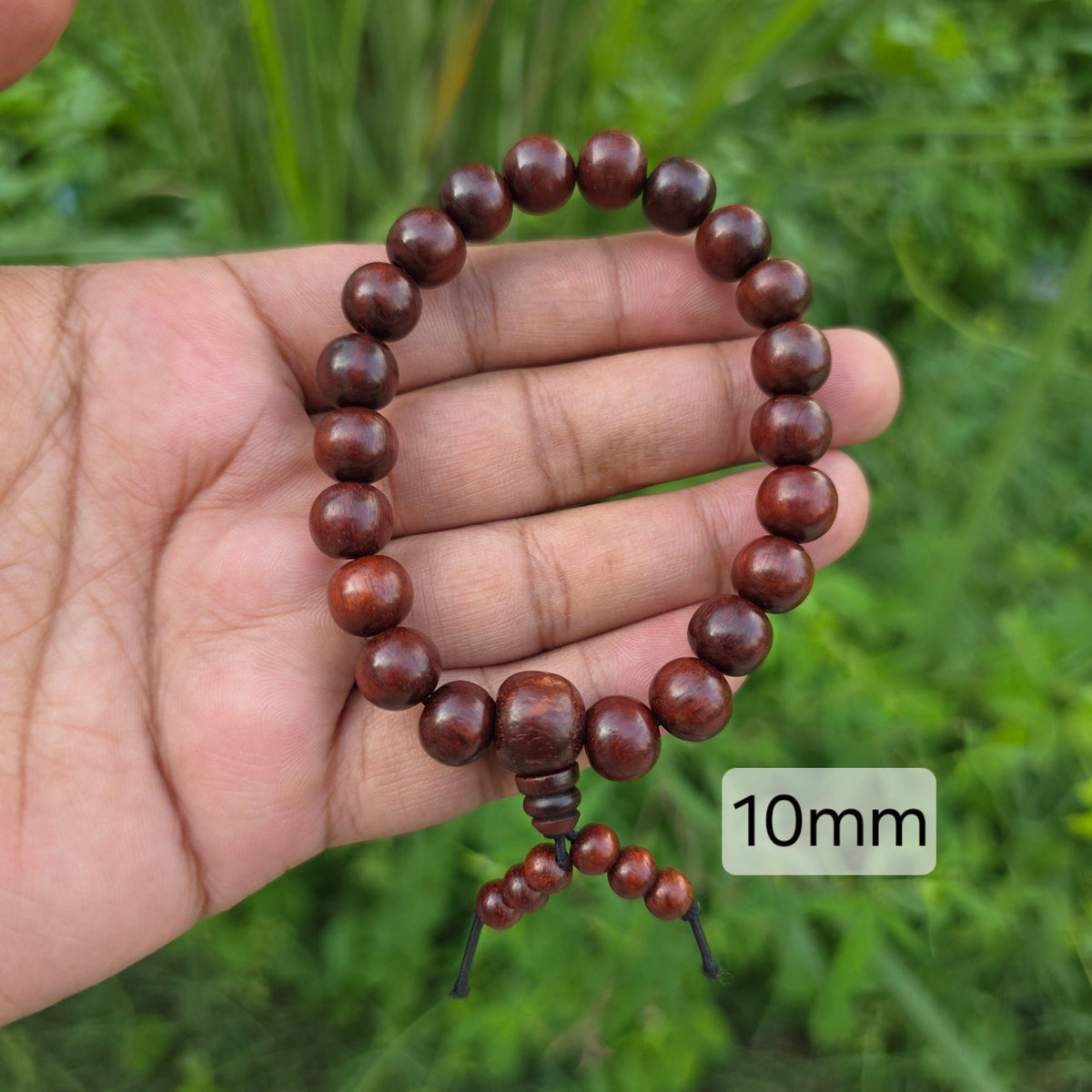 Laal Chandan beaded bracelet for daily wear